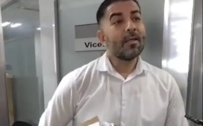 ¡Qué grosero! Vice Fiscal de la Zona Sur se niega a dar información y corre groseramente a reporteros de Mazatlán