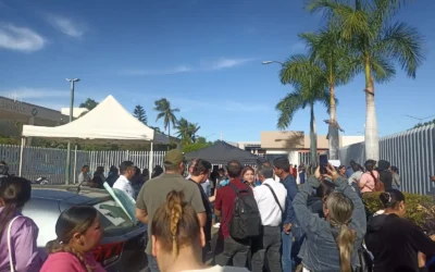 Organizaciones rurales toman las instalaciones del congreso