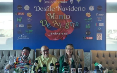Invitan al desfile navideño «Jesús es la Onda – Manto de Alegría 2025» en Los Mochis