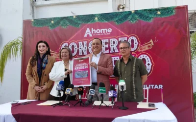 Anuncian concierto navideño de la Banda Sinfónica de la III Región Militar en Los Mochis