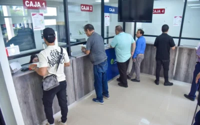 Rápido y buen servicio: ciudadanos realizan pago de predial en el Palacio Municipal de Ahome