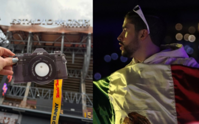 ¡Carísimas! Revenden cámaras del concierto de Bad Bunny en redes sociales