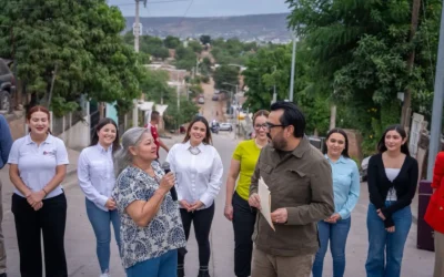 Juan de Dios Gámez entrega 12 calles pavimentadas; cerrará el año con 200 vialidades modernizadas