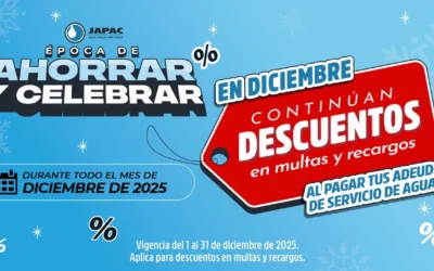 JAPAC mantiene descuentos durante el mes de Diciembre.