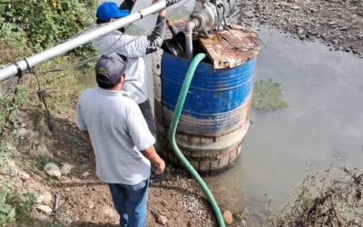 JUMAPAM rehabilita galería filtrante en El Tecomate de Siqueros.