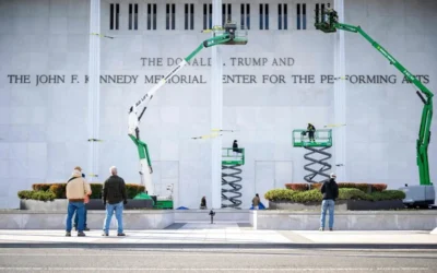 El Kennedy Center amanece con el nombre de Trump