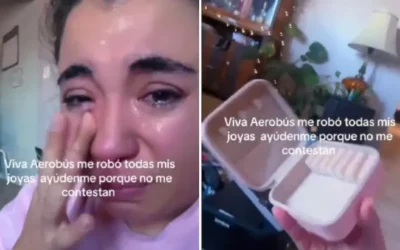 Pasajera denuncia robo de joyas en vuelo y desata polémica contra una aerolínea