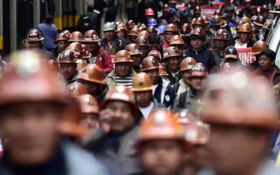 Mineros y sindicatos protestan en Bolivia por eliminación del subsidio a combustibles