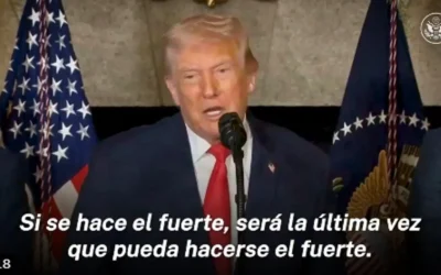 Trump vuelve a amenazar a Maduro con la capacidad militar de EU