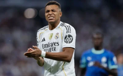 Kylian Mbappé tendrá baja por tres semanas a causa de un esguince en la rodilla