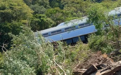Marina informa situación de personas afectadas por accidente de Ferrocarril del Istmo de Tehuantepec.