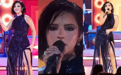 Ángela Aguilar desata debate tras cantar en inglés en especial latino de los Grammy