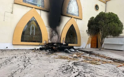 Tras incendio con víctima fatal en la parroquia del Sagrado Corazón, Protección Civil reforzará medidas en iglesias de Guasave.