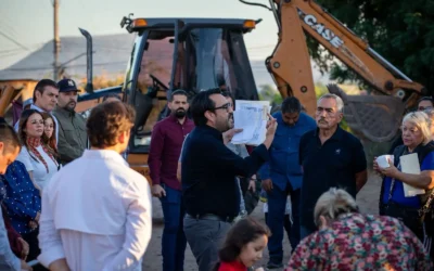 Juan de Dios Gámez impulsa la modernización de la colonia Buenos Aires con la pavimentación de cinco calles más.