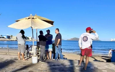 Mantiene Gobierno de Mazatlán diálogo y coordinación con pescadores de Playa Norte.