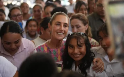 Presidenta Claudia Sheinbaum anuncia jamaica parra el BIENESTAR en beneficio de productoras y proveedores de Guerrero.