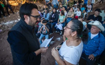 Juan de Dios Gámez inicia dos nuevas obras de pavimentación; «es un presidente municipal de hechos, no palabras.