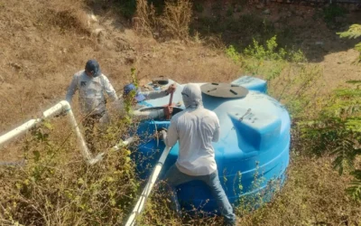 JUMAPAM da mantenimiento preventivo a equipo de bombeo en Siqueros.