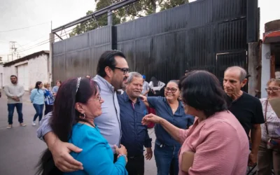 “La colonia dio otra vista, se ve diferente”; Juan de Dios Gámez entrega 10 calles pavimentadas.
