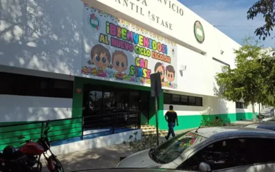 Guardería del STASE en Culiacán regresa a actividades tras retiro de tanque de gas con fuga: PC Sinaloa.