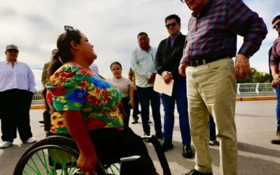 Gobernador Rocha supervisa puente y camino que conecta Sinaloa de Leyva al Opochi.