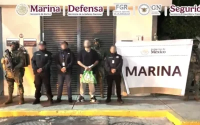 En Sinaloa autoridades federales detienen a líder de una célula dedicada a la producción y transporte de drogas  sintéticas hacia Estados Unidos.