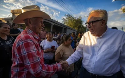 Compromete gobernador Rocha obras de vialidad, educativas y deportivas para vecinos de El Diez, en Culiacán