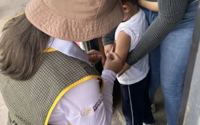 Sinaloa se posiciona entre los primeros tres estados con mayor cobertura de vacunación contra el sarampión.