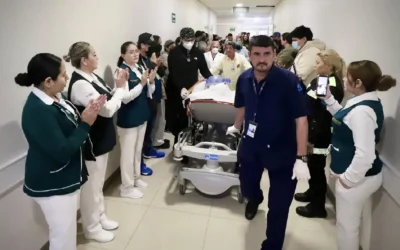 Entre aplausos, Jesús Humberto regala vida con la donación de sus órganos.