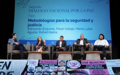 Continúa el foro Diálogo Nacional por La Paz .