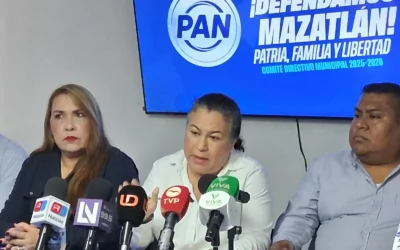 Siguen diferencias entre el PAN Estatal y el Municipal de Mazatlán