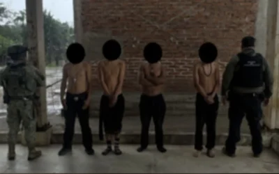 En operativo en Mazatlán, el Grupo Interinstitucional libera a personas privadas de la libertad.