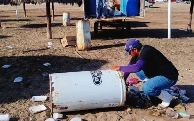 La falta de conciencia deja hasta 25 toneladas de basura en Playa Las Glorias; llaman a ciudadanía a colaborar en su limpieza