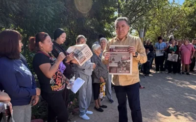 Continúan las asambleas comunitarias del senado Enrique Inzunza.
