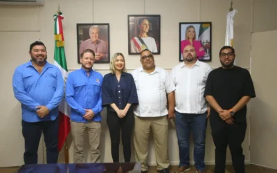 Presidenta Estrella Palacios analiza hermanamiento de Mazatlán con Panamá.