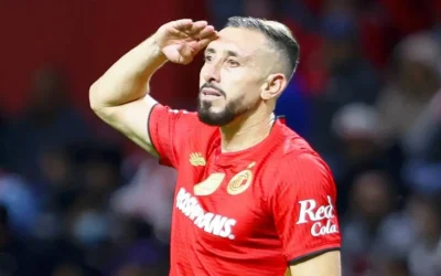 Héctor Herrera se despide del Toluca tras el bicampeonato