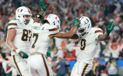 Fiesta Bowl: Miami vence a Ole Miss en un duelo de alto voltaje