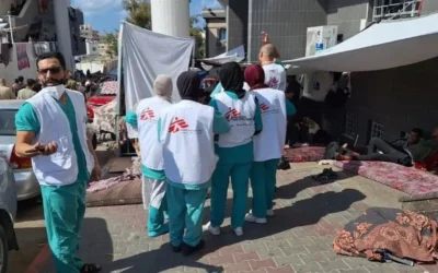 Pacientes en hospital de Gaza quieren que Médicos Sin Fronteras continúe su misión