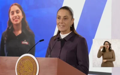 Sheinbaum felicita a estudiante del Conalep de Veracruz por ganar concurso de IA y robótica