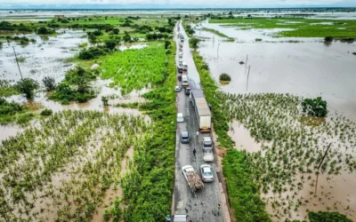 Inundaciones en Mozambique causan desplazamiento de más de 300 mil personas en una provincia