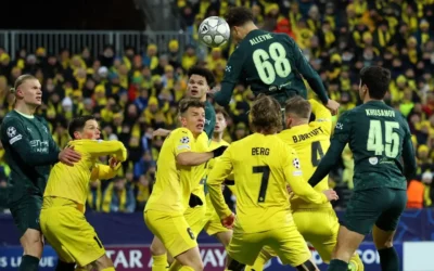 Champions League sacude Europa: jornada de sorpresas y goleadas