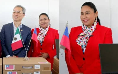 Senadora de Morena confunde a Taiwán con una entidad de México durante evento en Tlaxcala