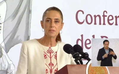 Tormenta invernal de EU podría afectar distribución de gas en México: Sheinbaum