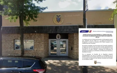 Ecuador protesta por intento de incursión del ICE en su consulado en Mineápolis