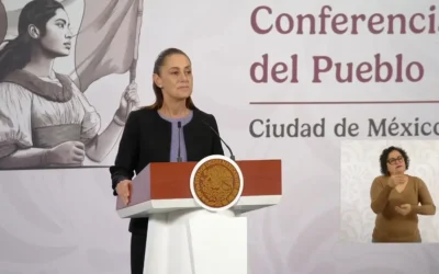 La presidenta de México agradece las palabras que le dirijio Donald Trump en su comunicado