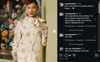 «Ariana IA Grande»: cantante tiene 6 dedos por error en nueva portada de Vogue