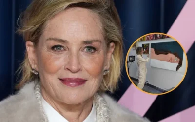 Sharon Stone afirma que tiene una conexión paranormal con los espíritus que inspiran sus pinturas: “Escucho que me hablan”
