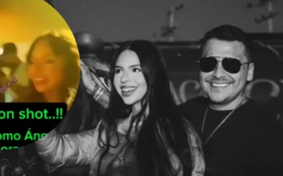 Filtran video de Christian Nodal “ignorando” a Ángela Aguilar en su fiesta de cumpleaños
