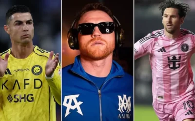 Canelo Álvarez se posiciona como el segundo atleta mejor pagado del planeta, por detrás de Cristiano Ronaldo y adelante de Messi
