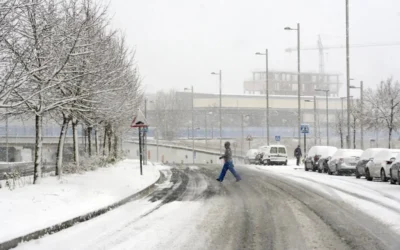 Ola de frío extremo deja cinco muertos en Francia y cientos de vuelos cancelados